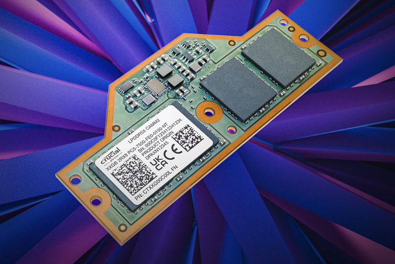 Micron Introduces Groundbreaking Lpcamm2 Memory Modules with Lpddr5x Technology for ThinkPad P1 Gen 7 Laptop
